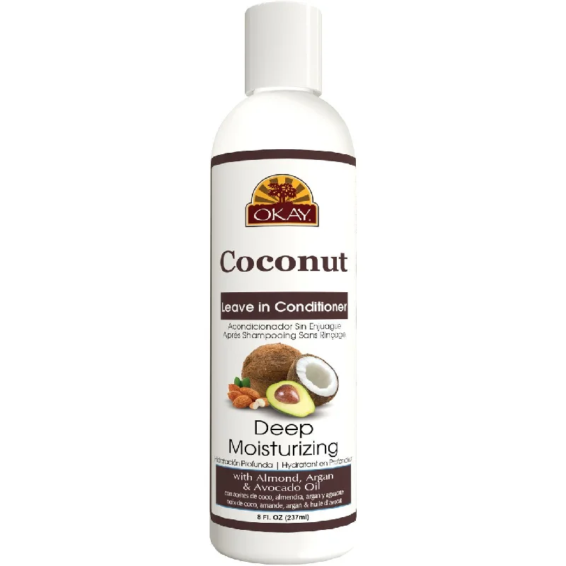 Hair care routine for hair potency-Okay Coco Shea Butter Leave-In Conditioner 8Oz