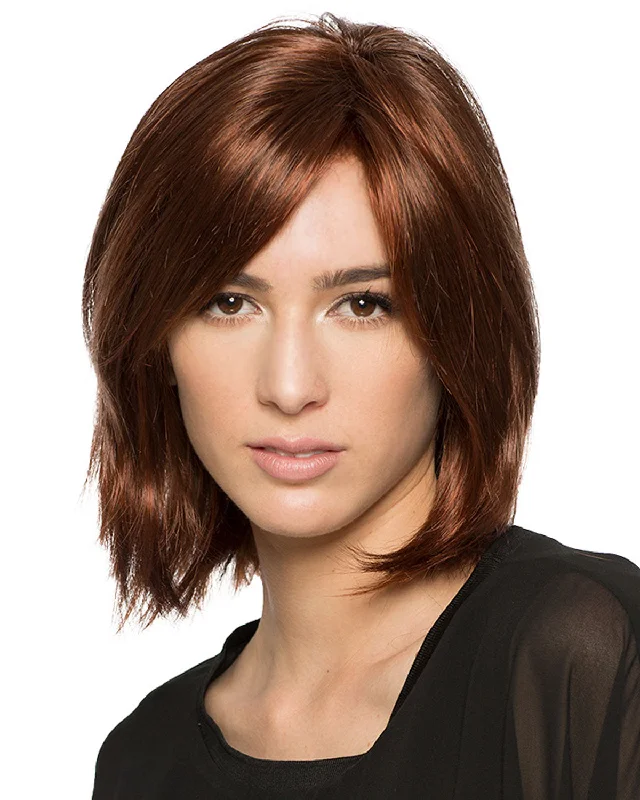 Synthetic wigs for senior men-Olivia LF | Lace Front & Monofilament Synthetic Wig by Wig Pro