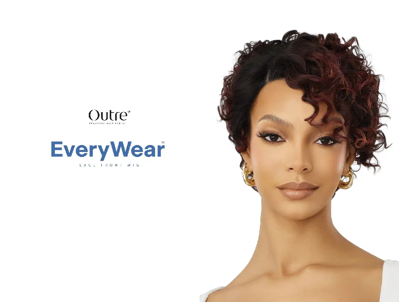 Synthetic wigs for tight budgets-OUTRE EVERYWEAR HD SYNTHETIC LACE FRONT WIG - EVERY41