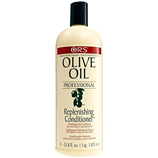 Homemade hair care for hair toughness-ORS Olive Oil Professional Replenishing Conditioner, 33.8 Oz