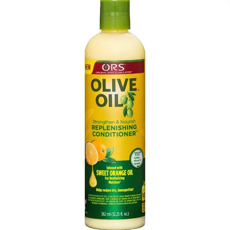 How to restore hair vitality-ORS Olive Oil Strengthen & Nourish Replenishing Conditioner 12.25 Oz