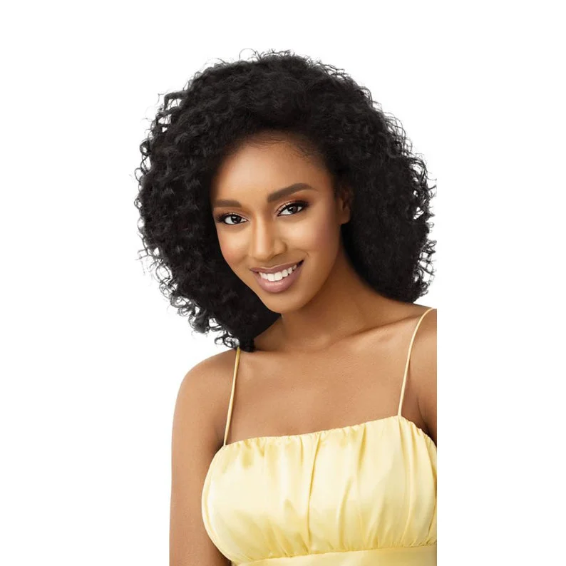 Lemon synthetic wigs zesty-OUTRE Converti Cap Synthetic Hair Half Wig BEACH BABE