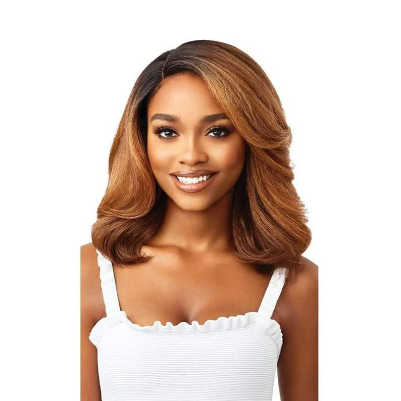 Synthetic wigs with neat curls-OUTRE EVERYWEAR Synthetic Hair Lace Front Wig EVERY 6