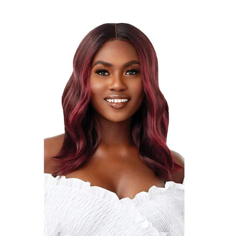 Synthetic wigs with fun curls-OUTRE EVERYWEAR Synthetic Hair Lace Front Wig EVERY 8