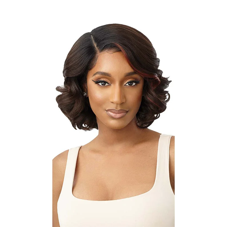 Synthetic wigs for 1940s charm-OUTRE Melted Hairline Synthetic Hd Lace Front Wig SOVEIDA