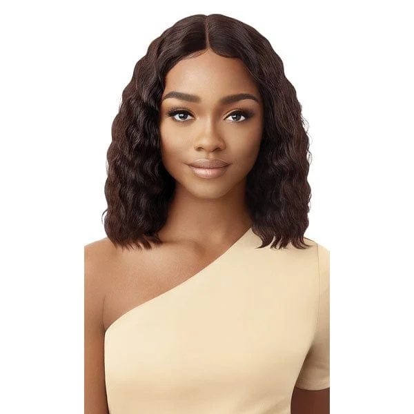 real person hair ring sophisticated craft-Outre Mytresses Gold Label 100% Human Hair Lace Front Wig - ROWAN