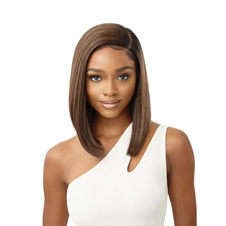 Care-free synthetic wigs-Outre SleekLay Part Synthetic HD Lace Front Wig NELLA