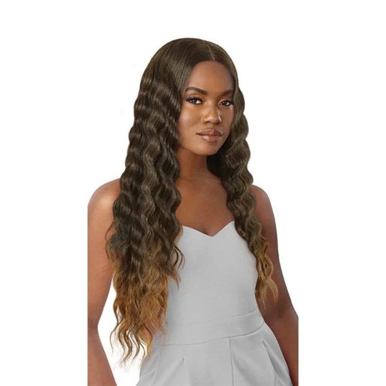 Clean synthetic wigs short-OUTRE Synthetic Lace Front - ODESSA