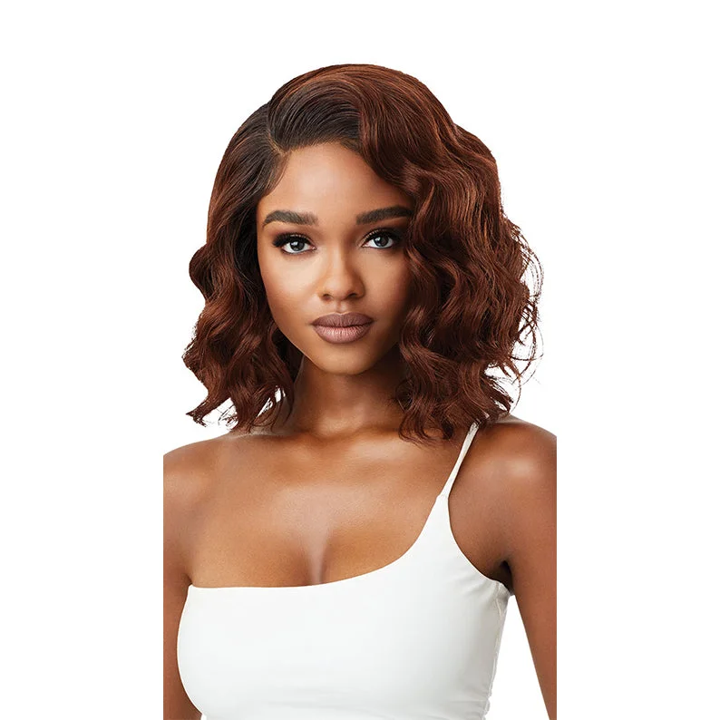 Synthetic wigs for rest days-OUTRE Synthetic Lace Front Wig Perfect Hairline 13x4 FAUX SCALP PATRICE