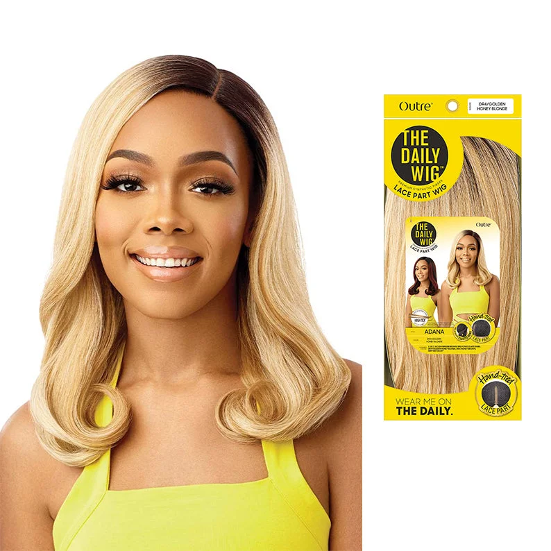 Synthetic wigs for steep discounts-OUTRE The Daily Synthetic Lace Part Wig - ADANA