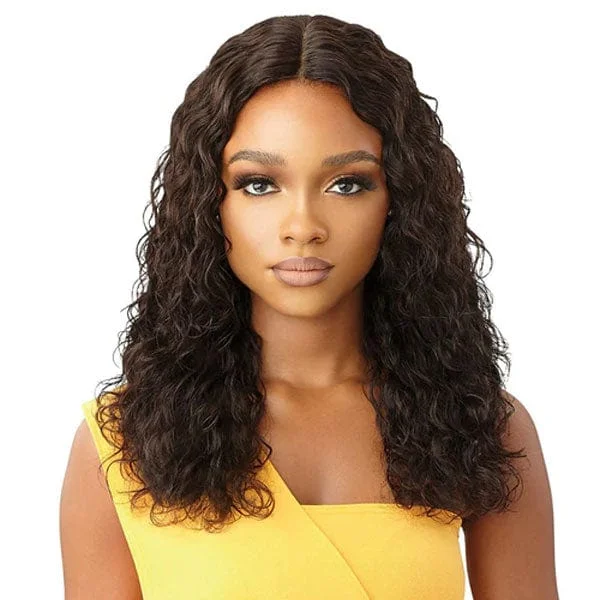 real person hair ring dependable band-Outre The Daily Wig 100% Human Hair Wig - DEEP CURL 20"