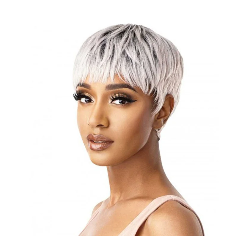 Shiny synthetic wigs extended-OUTRE WIGPOP SYNTHETIC Full Cap Wig NOLA