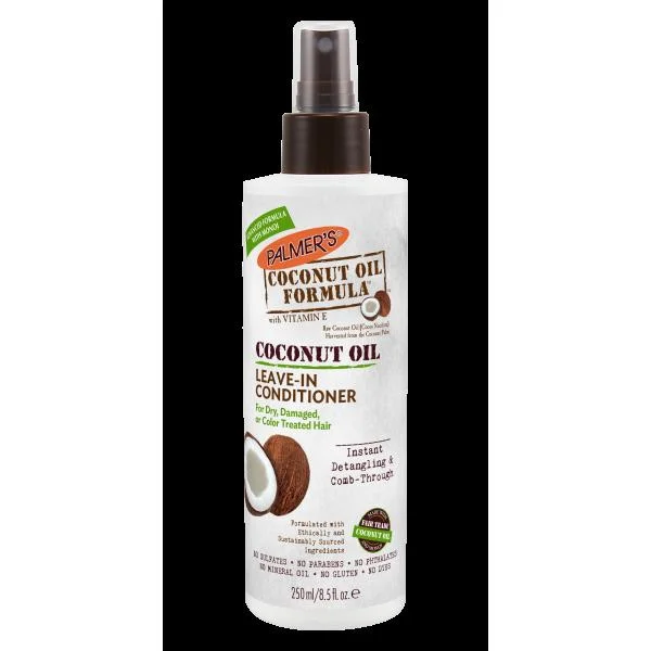 Hair care routine for dull kinky waves-Palmer's Coconut Oil Formula Coconut Oil Leave-In Conditioner, 8.5 Fl Oz