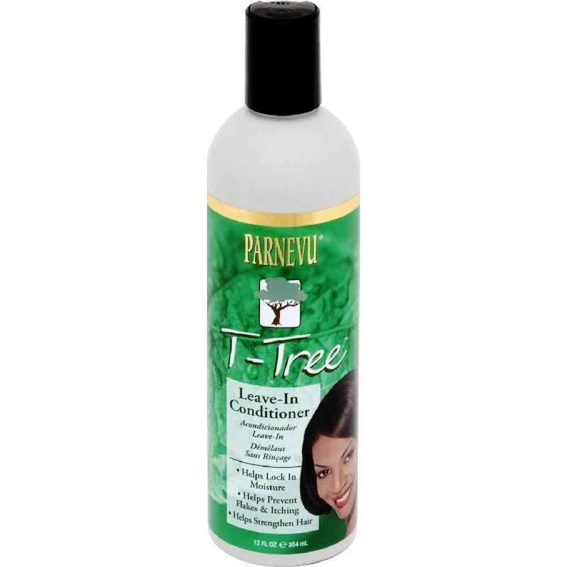 Best hair care for oily split ends-Parnevu T-Tree Leave In Conditioner 12 Oz