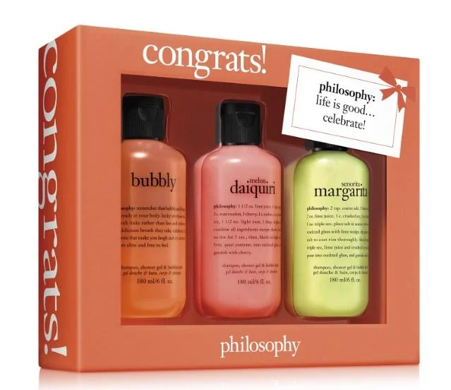 Philosophy Congrats Set 3pc