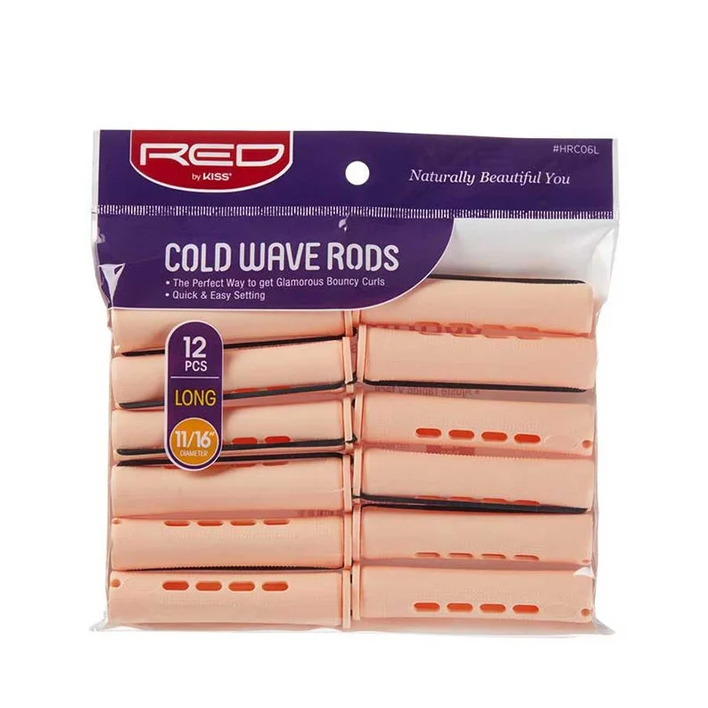 RED by KISS Cold Wave Rods Long 11/16" 12pcs [SAND] #HRC06L