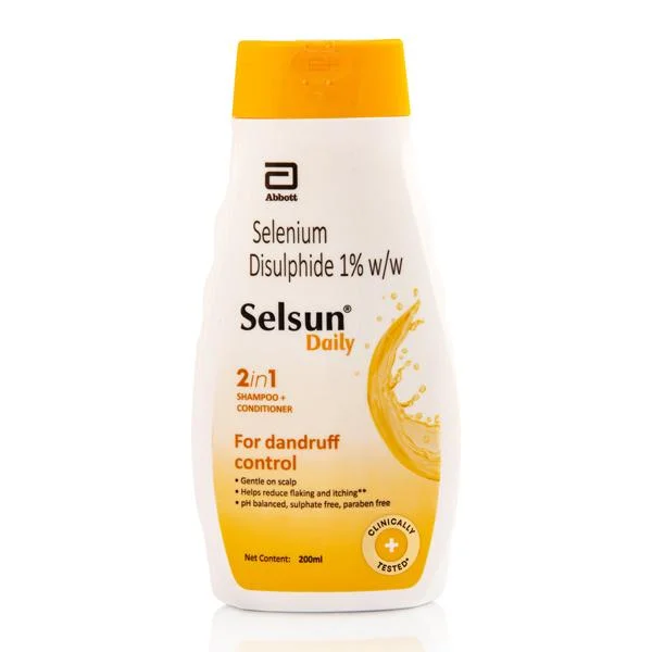 Selsun Daily Shampoo for Dandruff Control 200ml