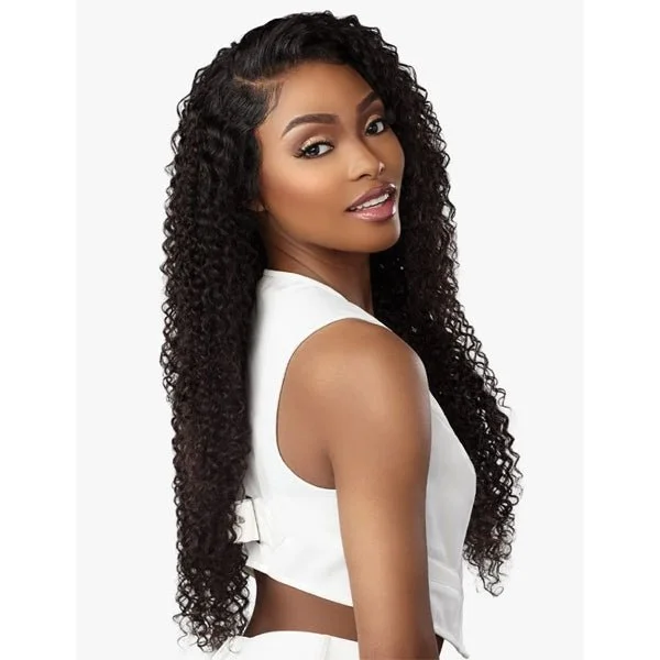 real person hair ring strong craft-Sensationnel 100% Virgin Human Hair 13A 13X4 Frontal HD Lace Wig - BOHEMIAN 20"/28"