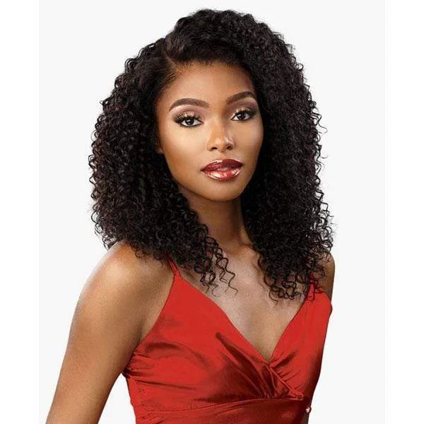 real person hair ring legacy ring-Sensationnel 100% Virgin Human Hair 15A 13X4 Frontal HD Lace Wig - KINKY CURLY 16″