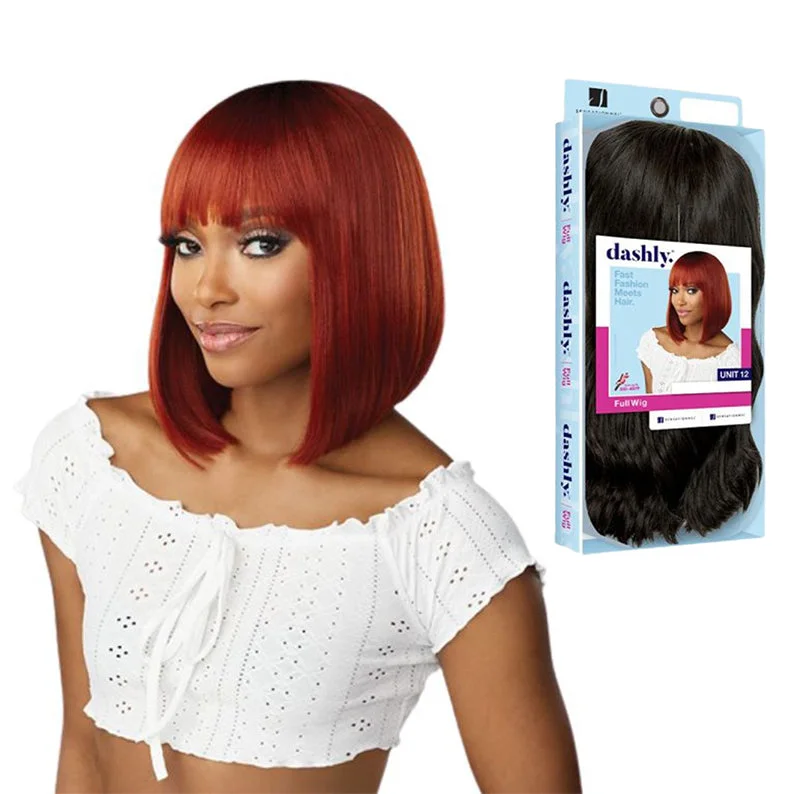 True-look synthetic wigs-SENSATIONNEL Dashly Synthetic Hair Wig - UNIT 12