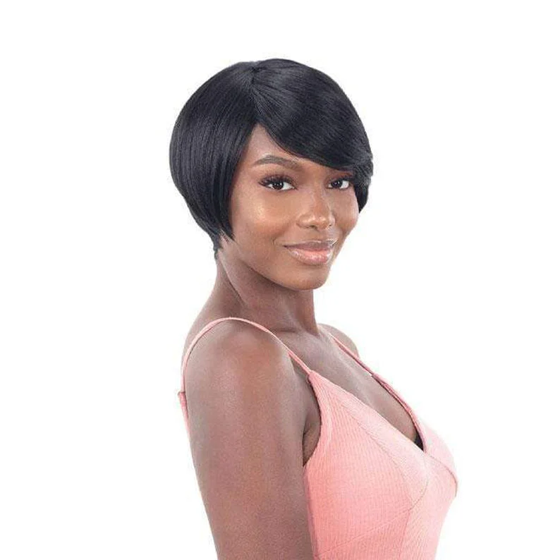 Synthetic wigs for health needs-SHAKE N GO Freetress Equal Synthetic Hair Full Cap Wig 006 LITE