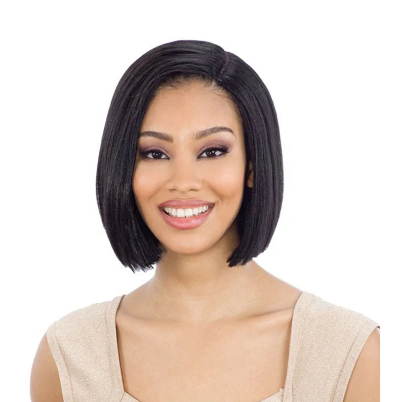 Synthetic wigs for spring wear-SHAKE N GO Freetress EQUAL Synthetic 5" Lace part Full Wig VIVIAN