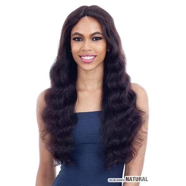 real person hair ring graceful ring-Shake-N-Go Naked 100% Human Hair Freedom Lace Part Wig - NATURAL 701