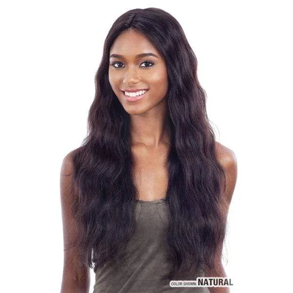 real person hair ring charming craft-Shake-N-Go Naked 100% Human Hair Freedom Lace Part Wig - NATURAL 702