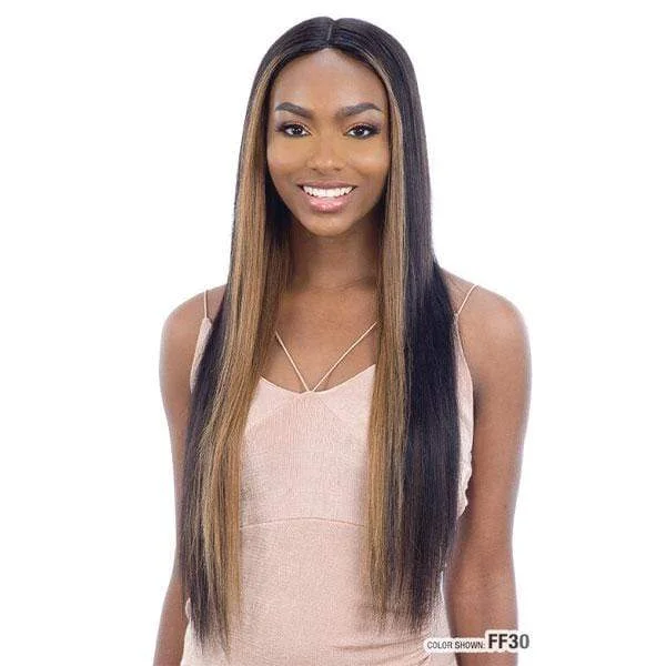 real person hair ring beautiful ring-Shake-N-Go Naked 100% Human Hair Freedom Lace Part Wig - NATURAL 703