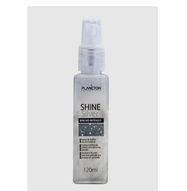 Shine gel-Shine Silver Hair Protection Finisher Vegan Treatment 120ml - Plancton Professional