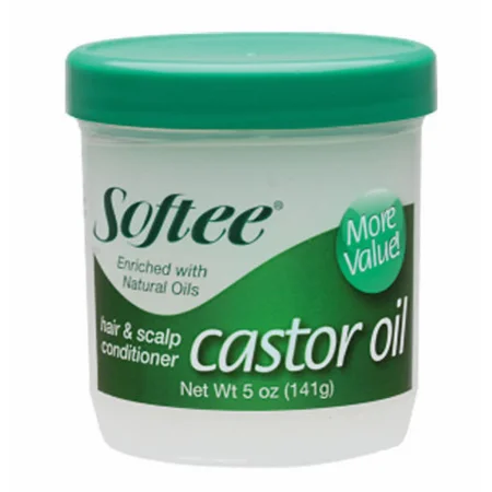 How to prevent hair knotting-Softee Caster Oil Hair & Scalp Conditioner 5Oz