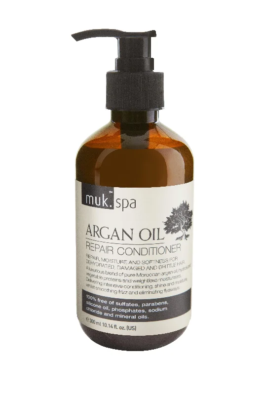 Natural hair care for curl vigor-muk Spa Argan Oil Repair Conditioner 300ml