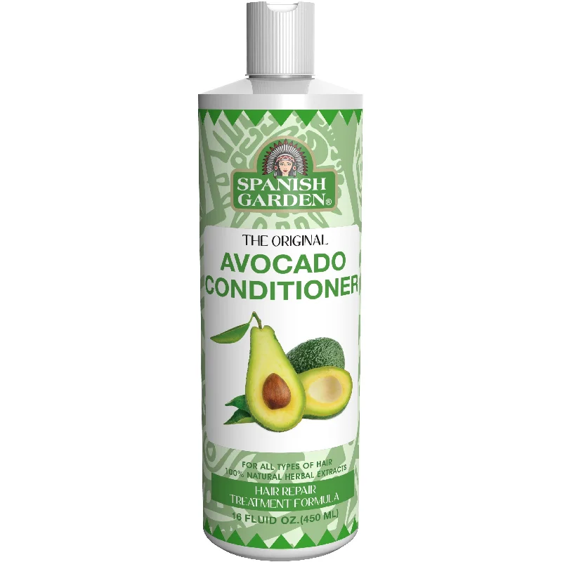 Best hair care for oily split ends-Spanish Garden Original Avocado Hair Conditioner (16 Fl. Oz.)