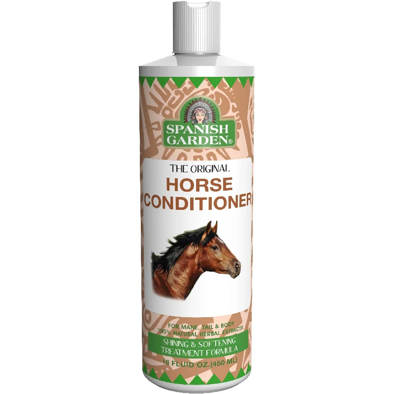 Organic hair care for brilliance-Spanish Garden Original Horse Conditioner - 16 Oz