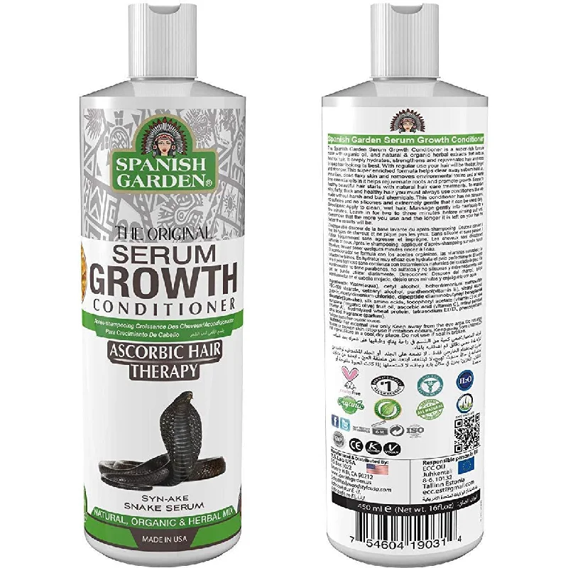 Hair care for bleached-out waves-Spanish Garden Serum Growth Conditioner - 16 Oz