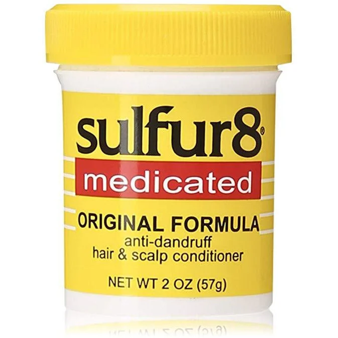 Organic shampoo for sensitive hair-Sulfur8 Medicated Original Formula Anti-Dandruff Conditioner - 2 Oz