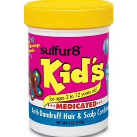 Best conditioner for tropical weather-Sulfur 8 Medicated Kid's Hair & Scalp Conditioner - 4 Oz