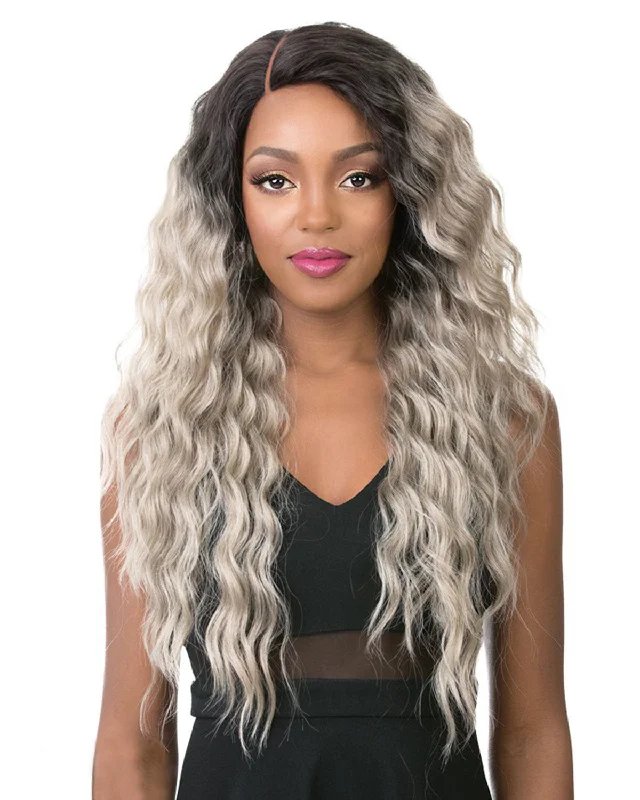 Synthetic wigs with fishtail braids-Swiss Lace Sun Dance | Lace Front Synthetic Wig by It's a Wig