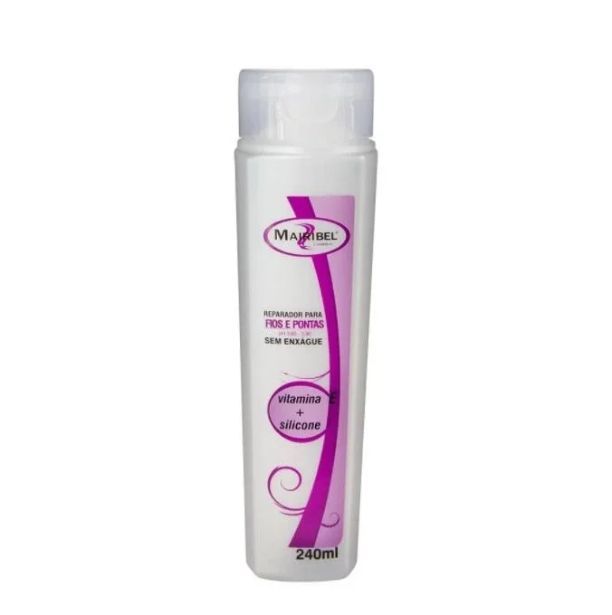 Edge fix lotion-Tips Wires Repairer Vitamin E Silicones Dry Hair Finisher Cream 240ml - Mairibel