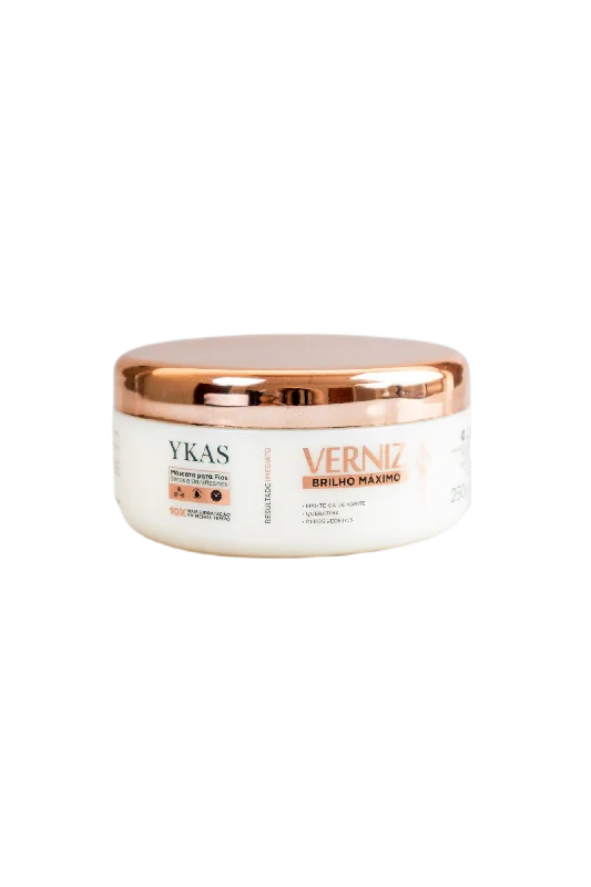 Varnish Bath Immediate Keratin Shea Butter Oils Hair Treatment Mask 250g - Ykas