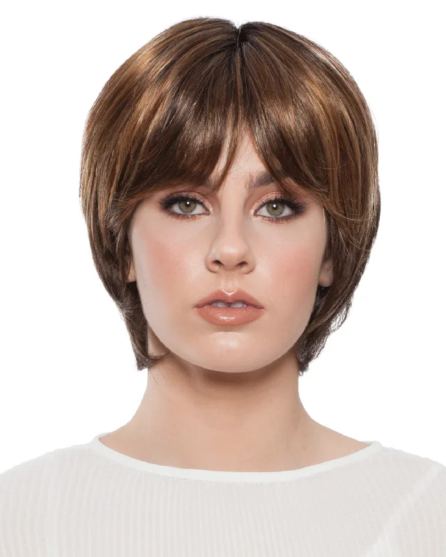 Synthetic wigs for rock raves-Veronica | Monofilament Synthetic Wig by Wig Pro